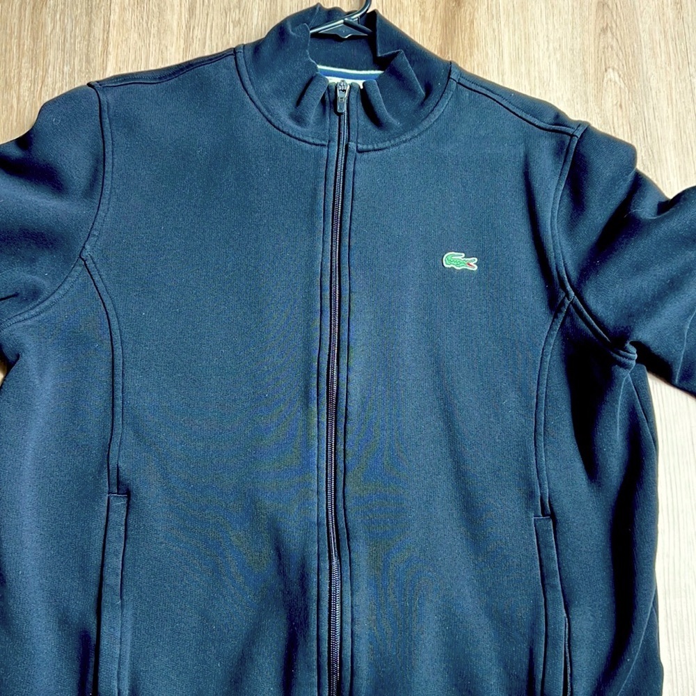 Lacoste sport full-zip euro-fitting sweater